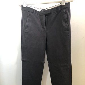 J.Crew Maddie Pant In Two-way Stretch Cotton In Black Women Size 6